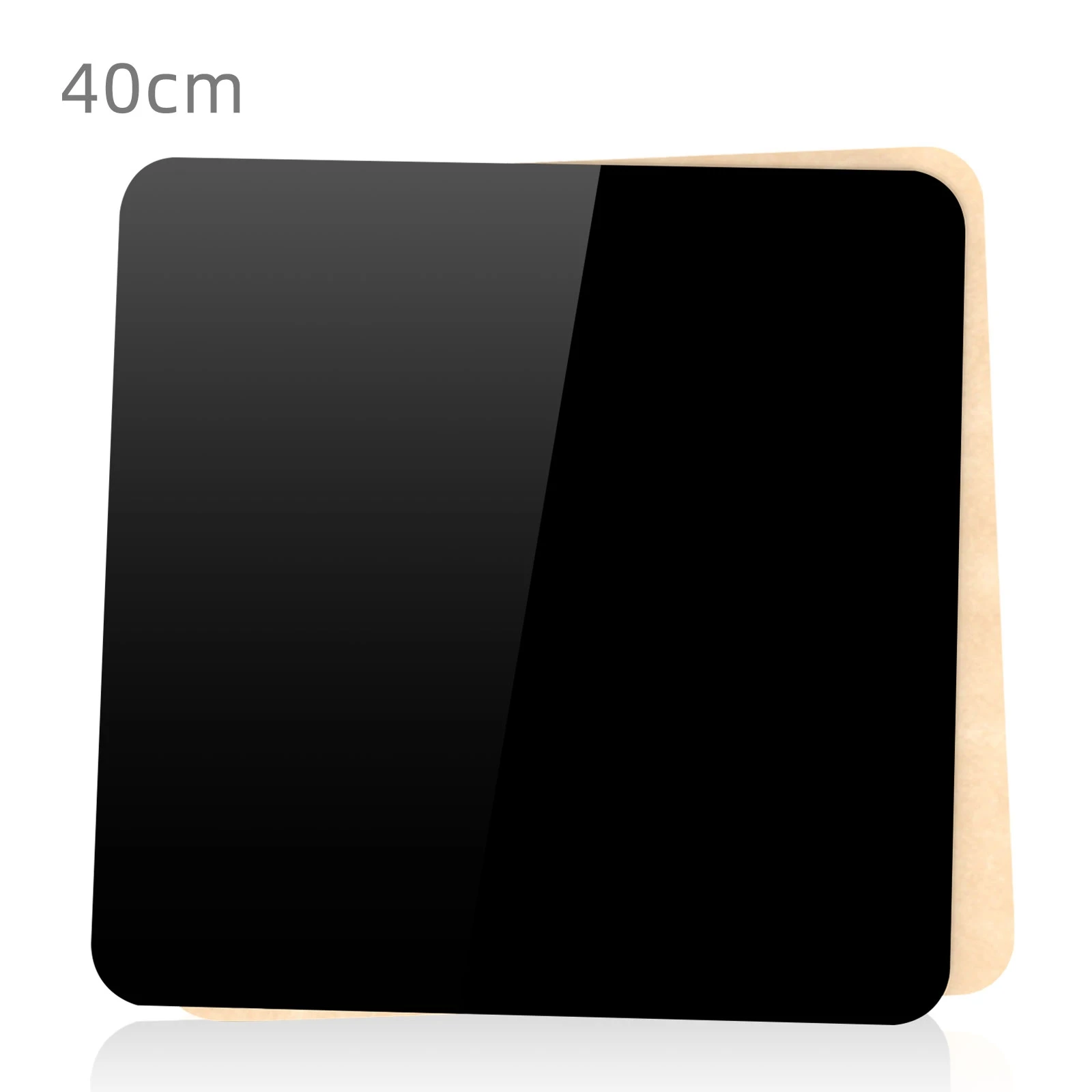 

PULUZ 40cm Photography Acrylic Reflective Display Table Background Board(Black)