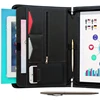 Zippered Portfolio , Padfolio Binder, Interview Resume Document Organizer with Internal Holders