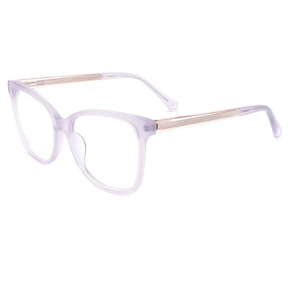 

High end Acetate eyeglasses frame new arrival acetate polishing fashion design optical frame, 5 colors