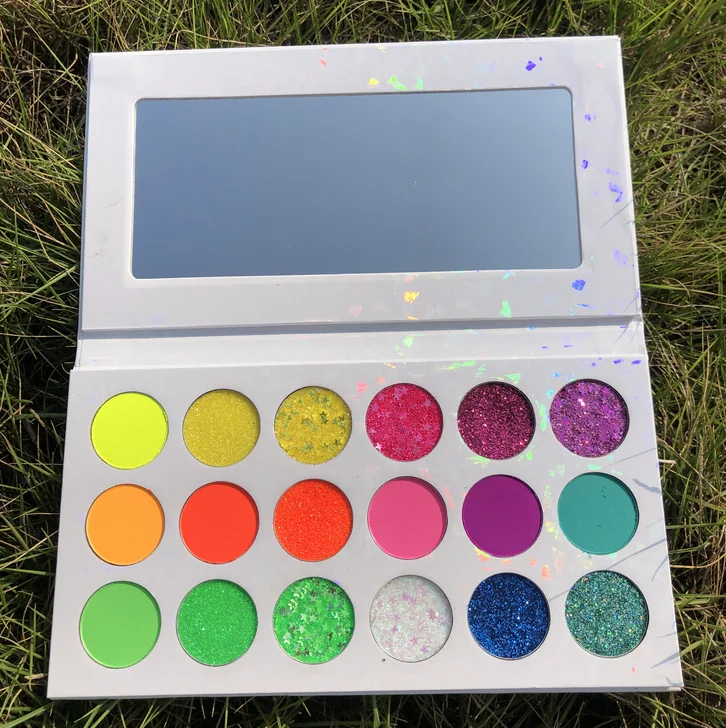 Wholesale Matte Neon Eye Shadow Vendors Pigmented Glitter Fall Makeup