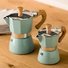 イタリアスタイルガスコーヒーメーカーモカアルミストーブトップエスプレッソコーヒーパーコレーターメーカーストーブトップモカコーヒーメーカー