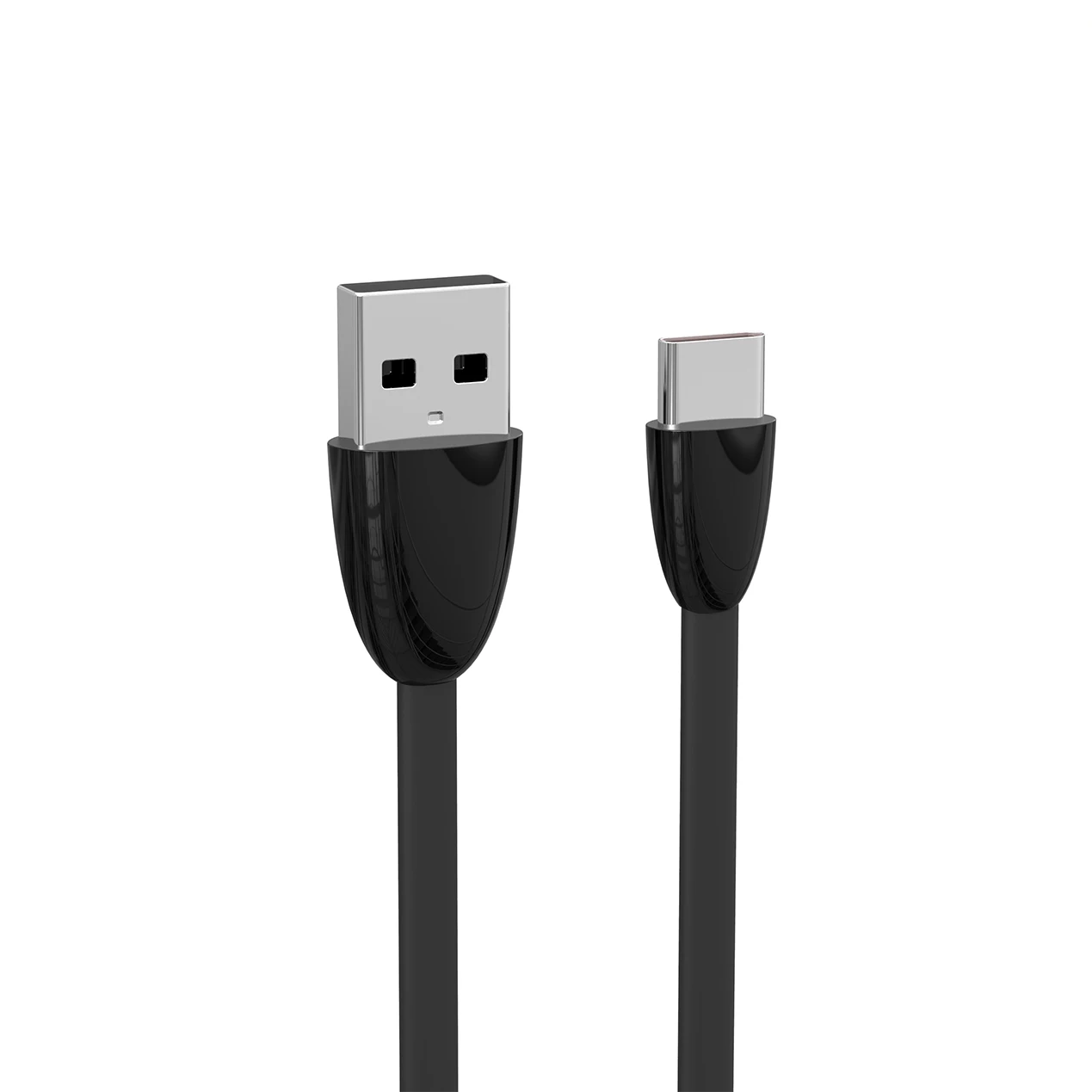 

usb cable fast charging type-c mobile phone accessory charger USB data micro for cable phone microphone, Black