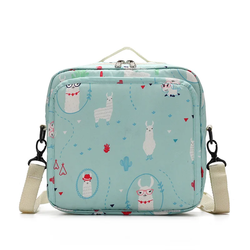 

New arrive wholesale fashion portable waterproof multiple functional diaper bag