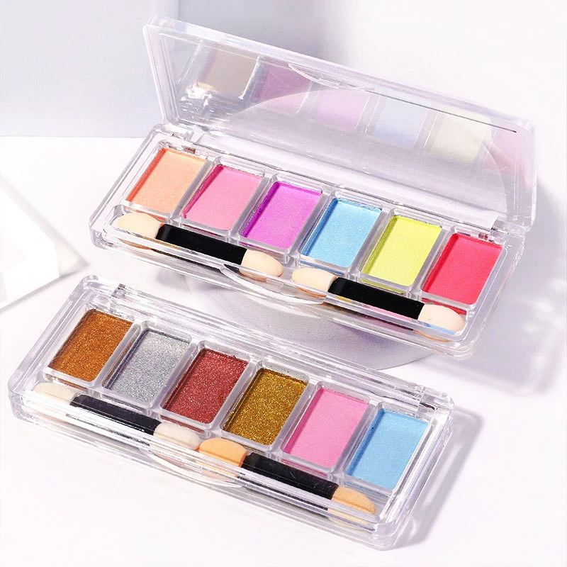 

Popular 3 Style Laser Effect Magic Mirror Nail Solid Chrome Powder For Nail Art, Customized