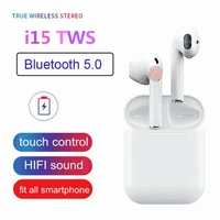 

I15 Max TWS Earphones Wireless Bluetooth 5.0 Touch Control Earphones Mini Earbuds for iPhone Samsung Xiaomi Huawei I7s Earphones
