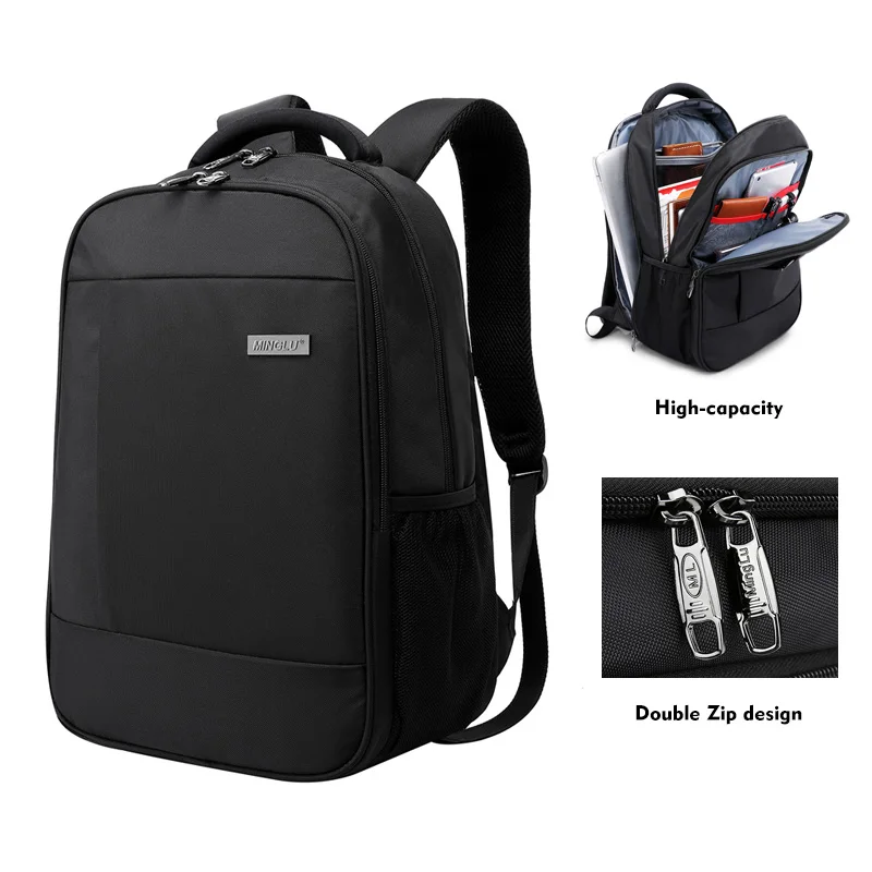 

Factory high quality custom logo waterproof and anti theft school bag 15.6 inch Business Laptop Backpack