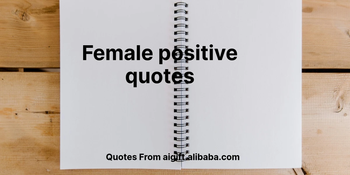 female positive quotes