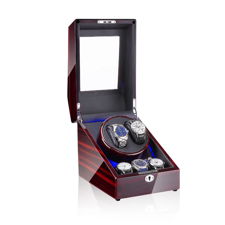 

Time partner wooden watch box luxury machine 2+3, Customized
