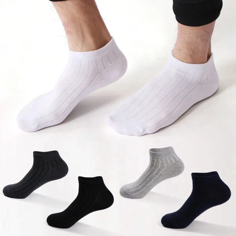 

Custom bulk wholesale cheap men short gym fitness coolmax ankle cotton running sports socks, Photo color