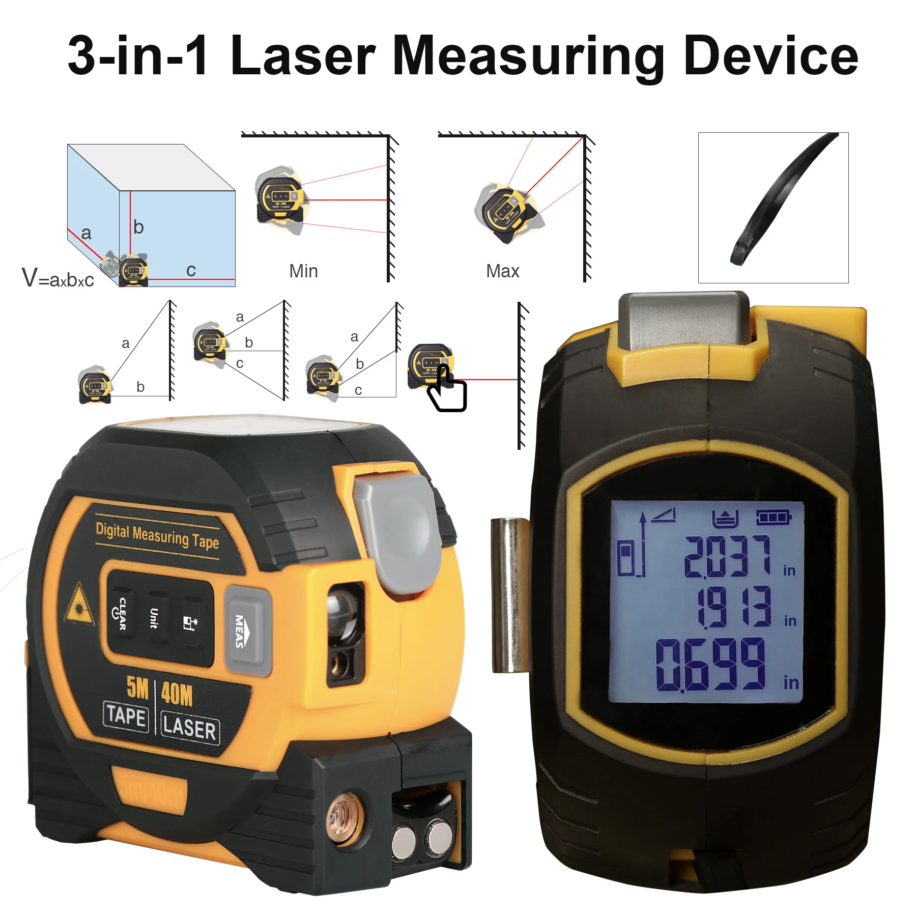 laser tape measure amazon