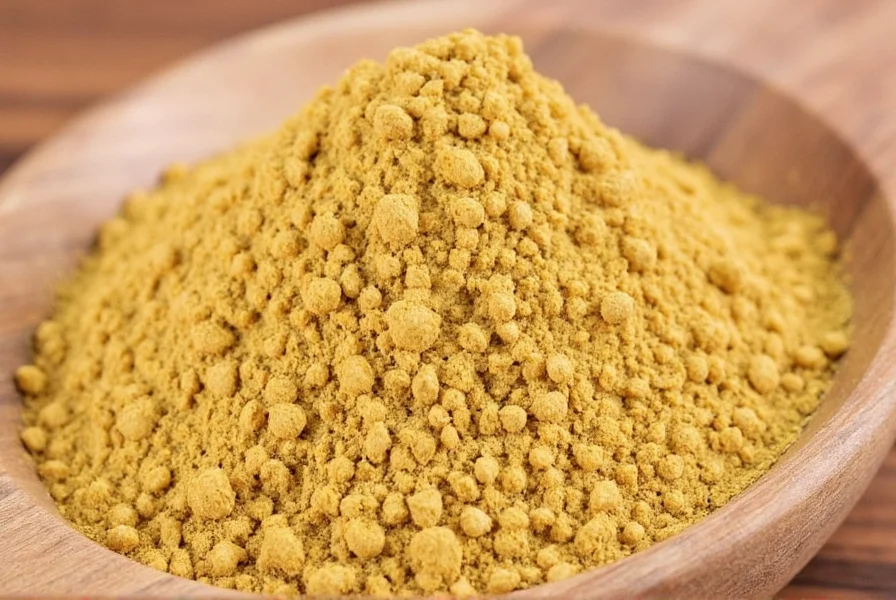 Various spice jars including ginger powder alternatives