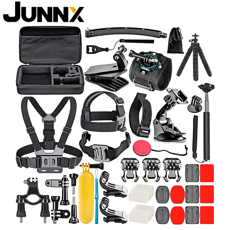 

Outdoor camera accessories Go Pro11 10 9 8 7 50 In 1 Camera Mount Sport Accessories Set for gopro hero 8 9 10 11black camera