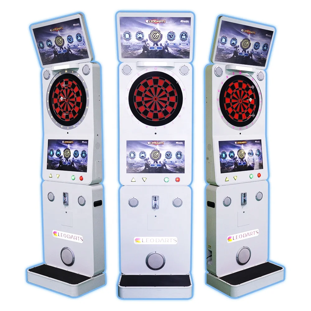 Hot Selling Indoor Sport Dart Club Coin Operated Electronic Darts Board Video Game Machine