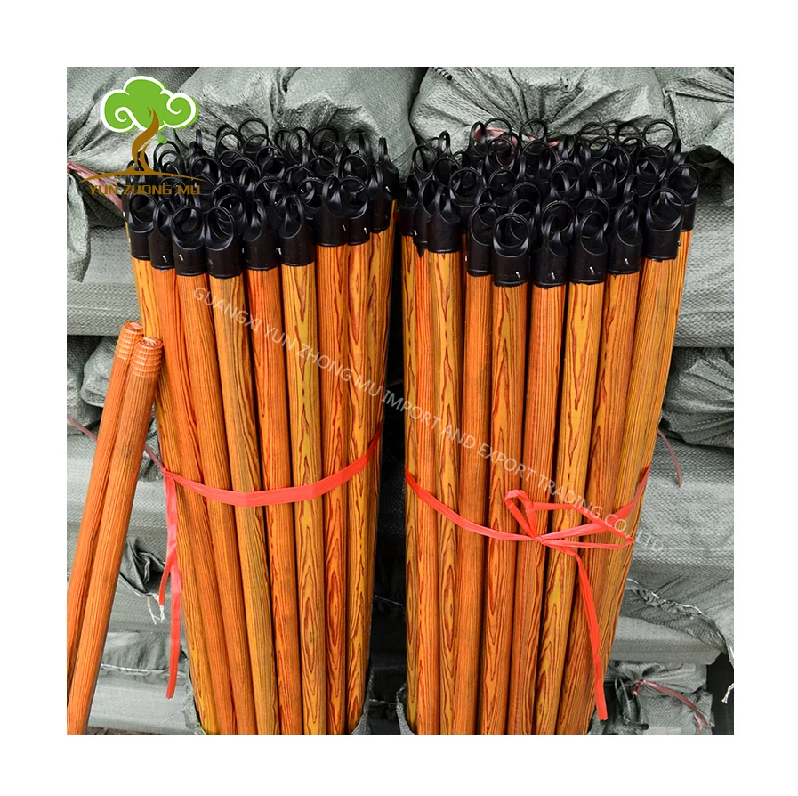 

Wholesale cleaning tool for broom/ mop /brush durable lowest price wooden handle mop stick wood