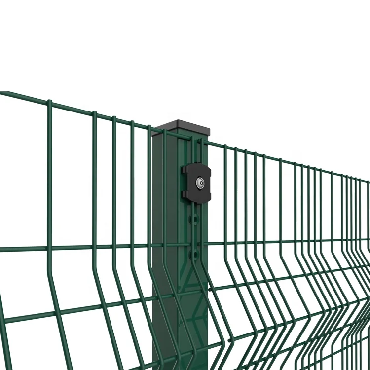 

Hot Dipped 3D Garden Fence Welded Wire Mesh Fences, Green,white,black