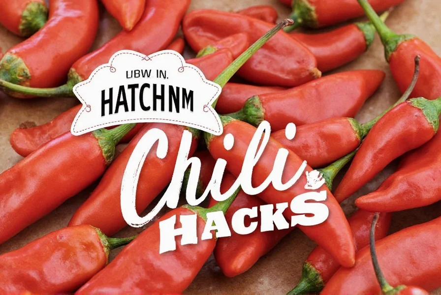Hatch NM chili peppers arranged in a basket