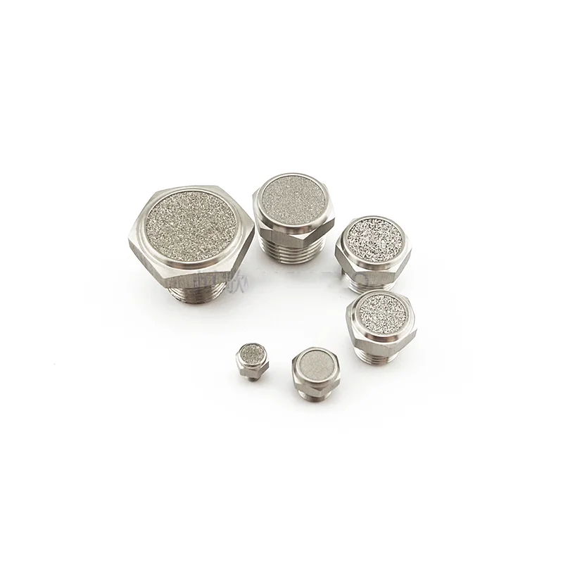 
sintered Brass stainless steel flat-top muffler 