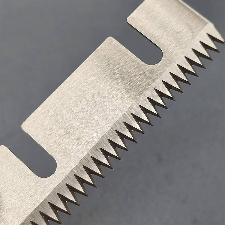

Plastic Film Packaging Machinery Serrated Cutting Blades