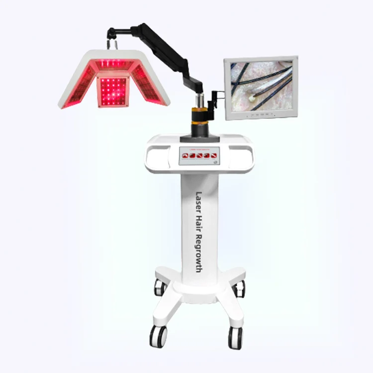 

New Led Hair Growth Laser Hair Growth Machine To Trichology And Dermatology Medical Clinics