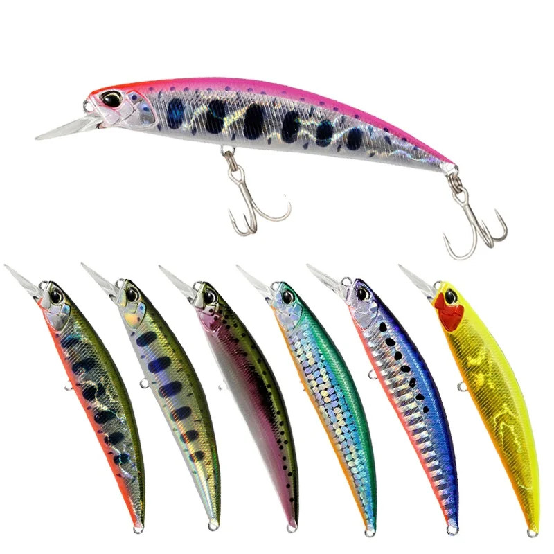 

sinking minnow 15g long casting fish tackle hard plastic fish lure bait pesca lure swing, Various