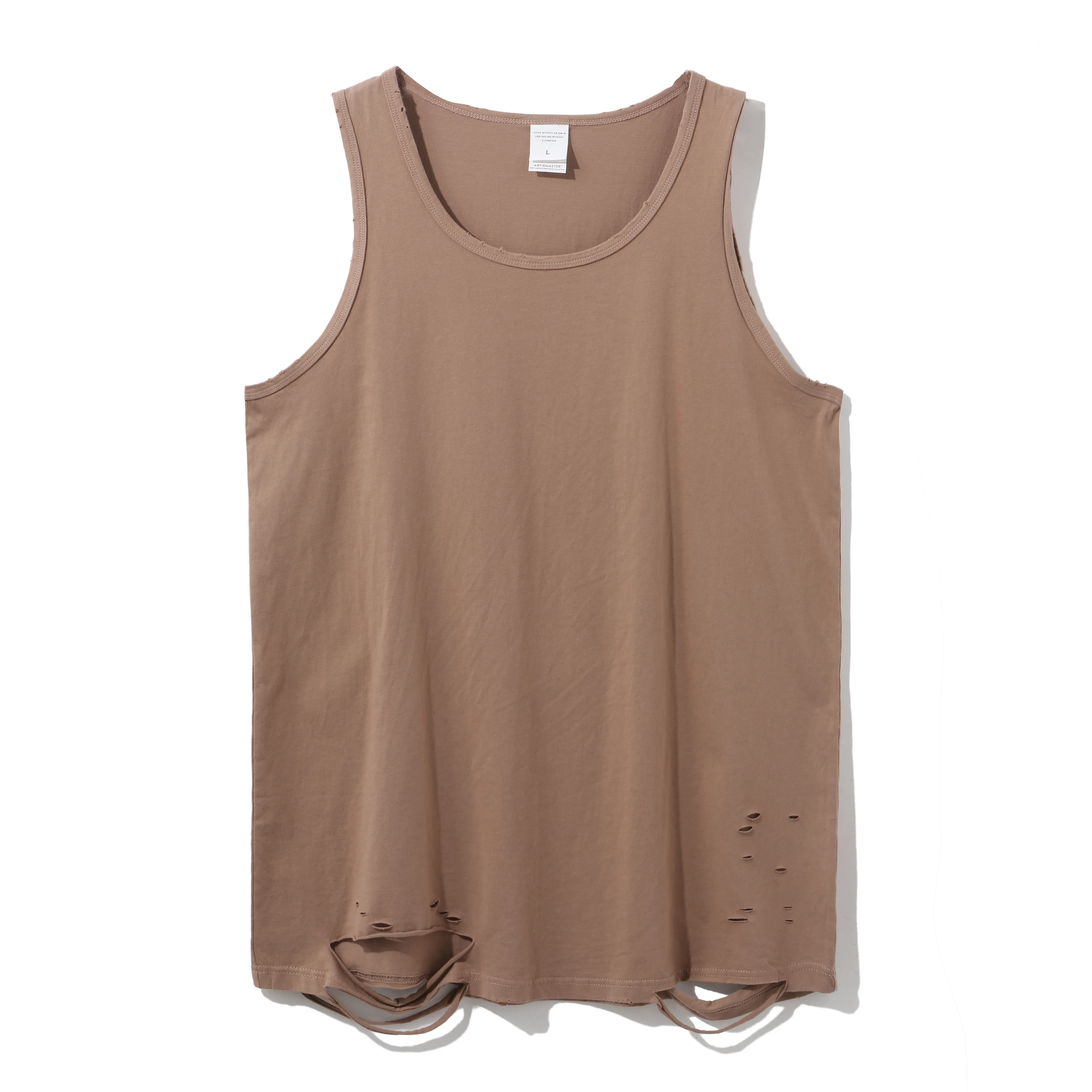 

High Quality Custom Logo Print Sports Mens Tank Top Sleeveless, 4 colors