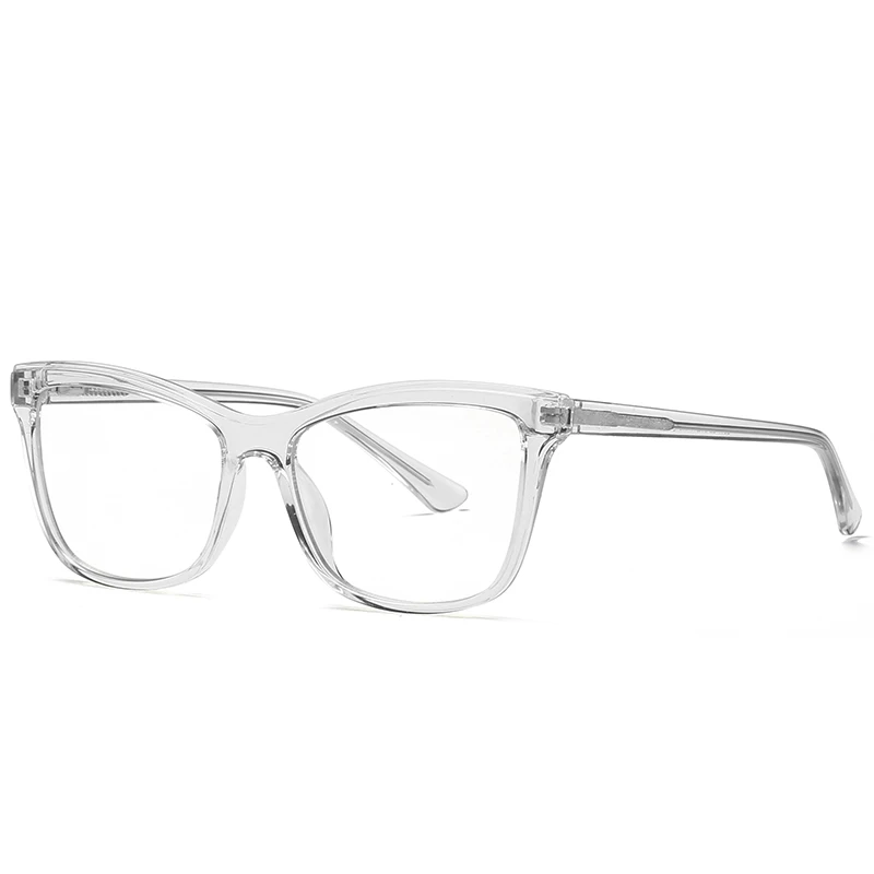 

YTSPF3005 Transparent tr 90 metal Eyeglasses frame Clear Optical Anti Blue Light Glasses for unisex man women, 6colors