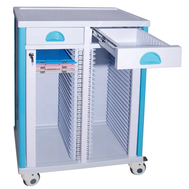 Medical Furniture Record Holder Stainless Steel Hospital Trolly Buy