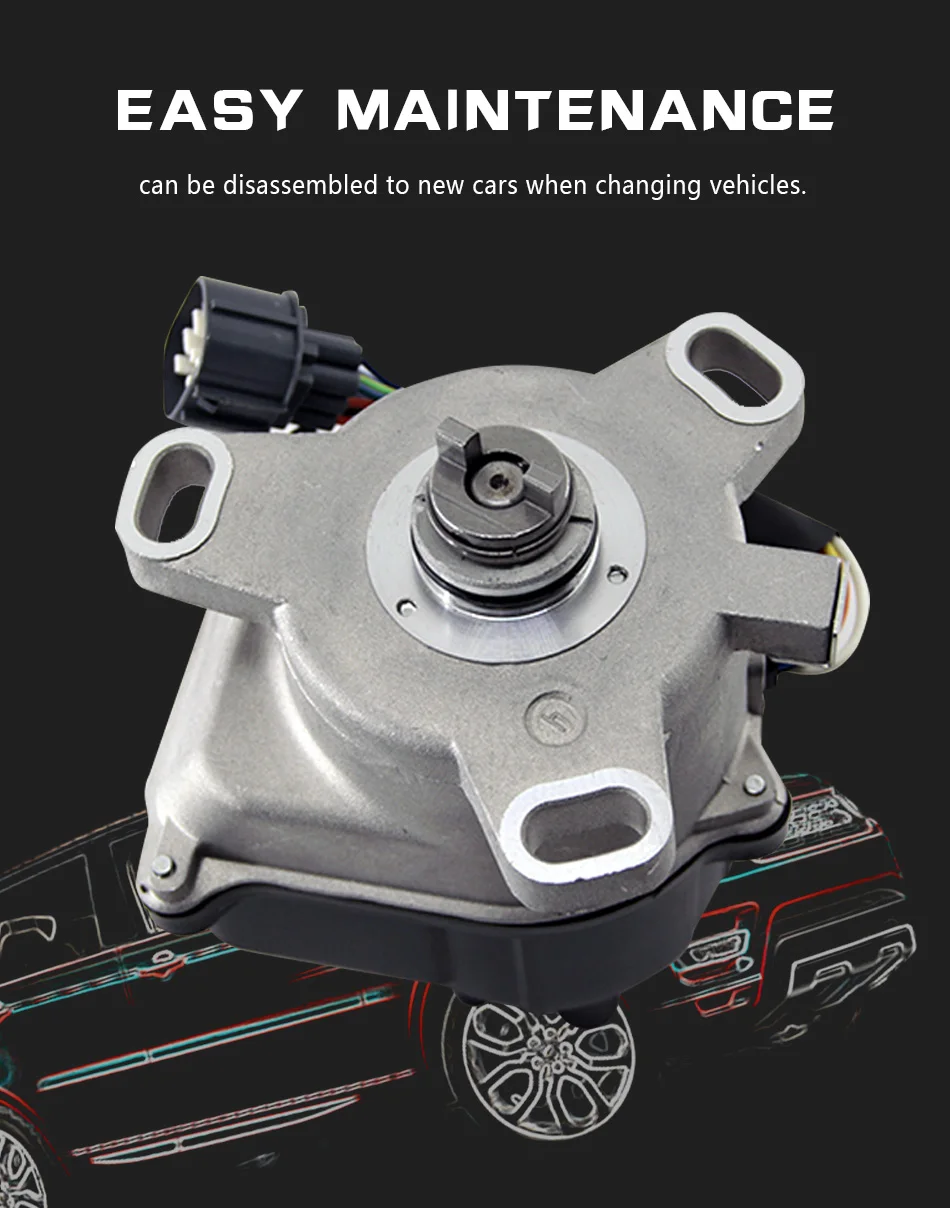 Electronic Performance Car Parts Ignition Distributor For Ga15 / Ga16