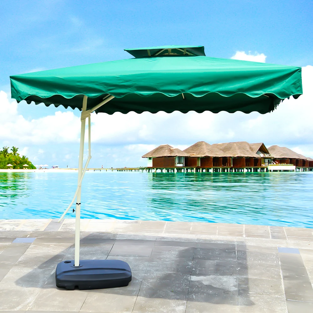 Outdoor Umbrella Hand Wrench Waterproof Cantilever Garden Beach