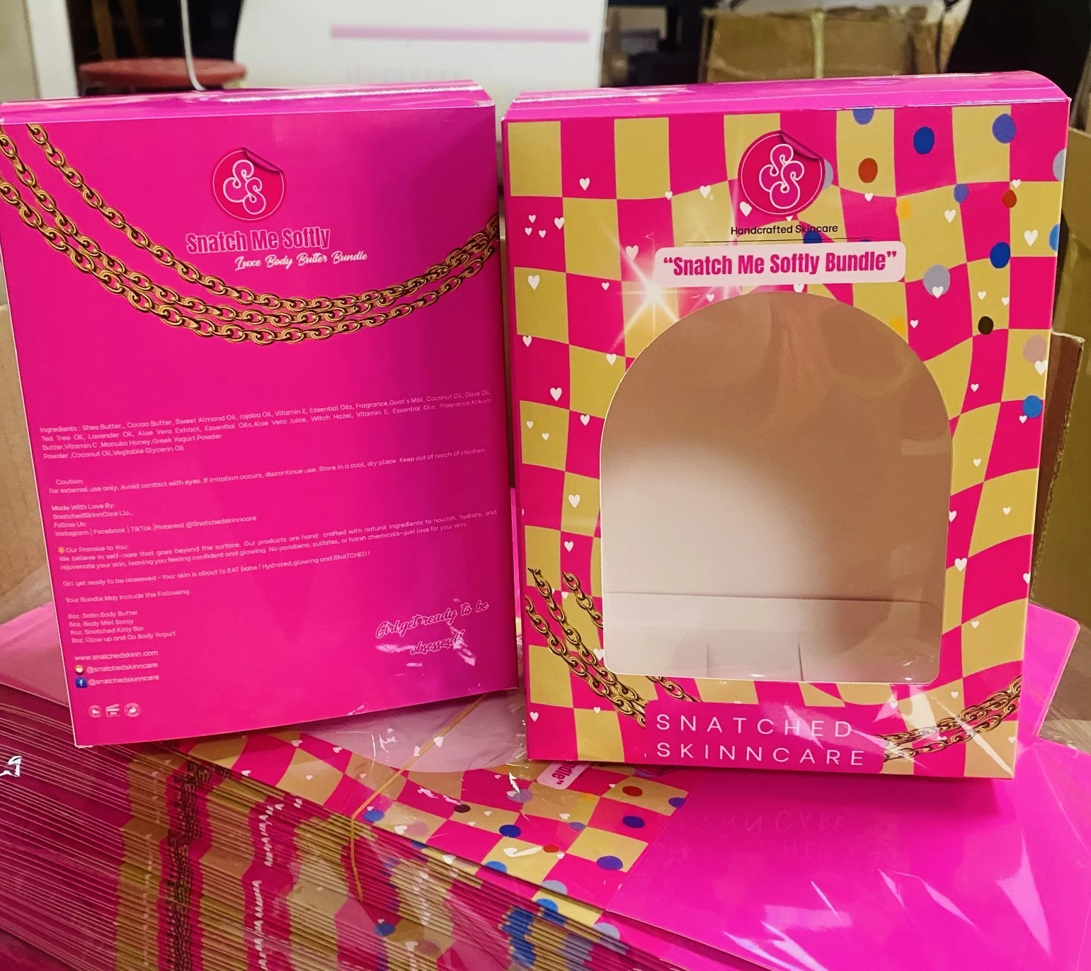 Cosmetic Boxes Cosmetic Product Packaging Box Luxury Cosmetic Box for Skincare Lipstick Product