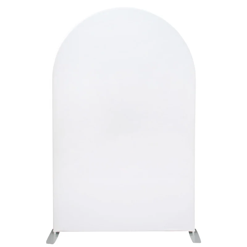 

Customized Solid Color Backdrop Board With Cloth Cover Wedding Arch Flower Stand Party Birthday Event Backdrop Display Stand