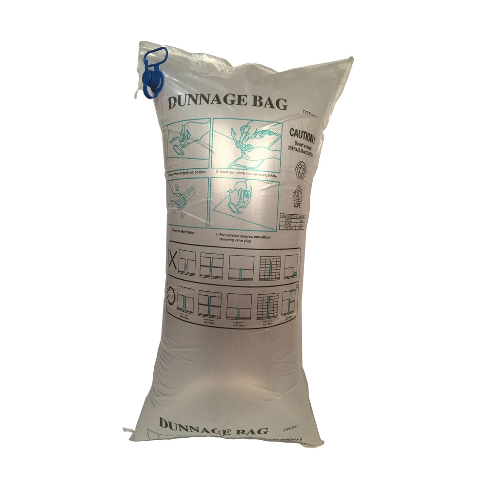 
Mega flow Container Kraft Paper air Dunnage Bag with mega flow valve 