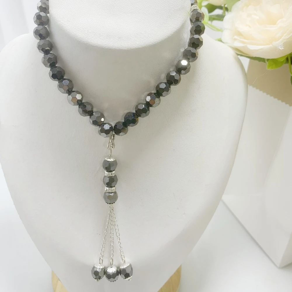 Healing Heart Beads Crystal Bracelet Crystal Divine Symbols Talisman Activate Rosary Beads Meditation Bangle Prayer Bracelet