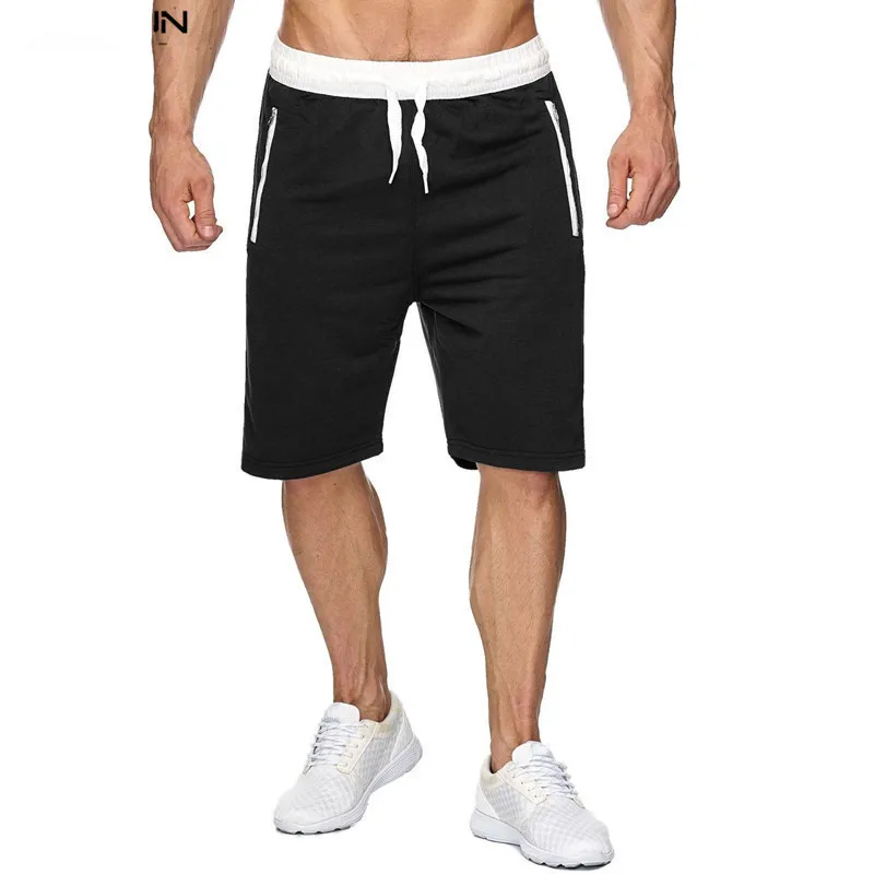 Summer Workout Male Breathable Fitness Bodybuilding Shorts High ...