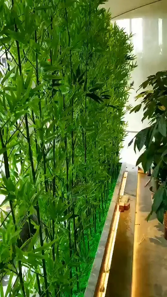 Tall Bamboo Plants Artificial Bamboo Tree With Branches For Indoor And