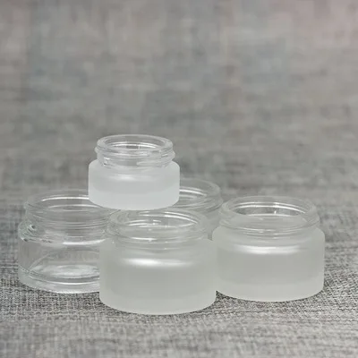 

Eco-friendly cream jar wholesale frosted cream jar cosmetic with silk-screen printing