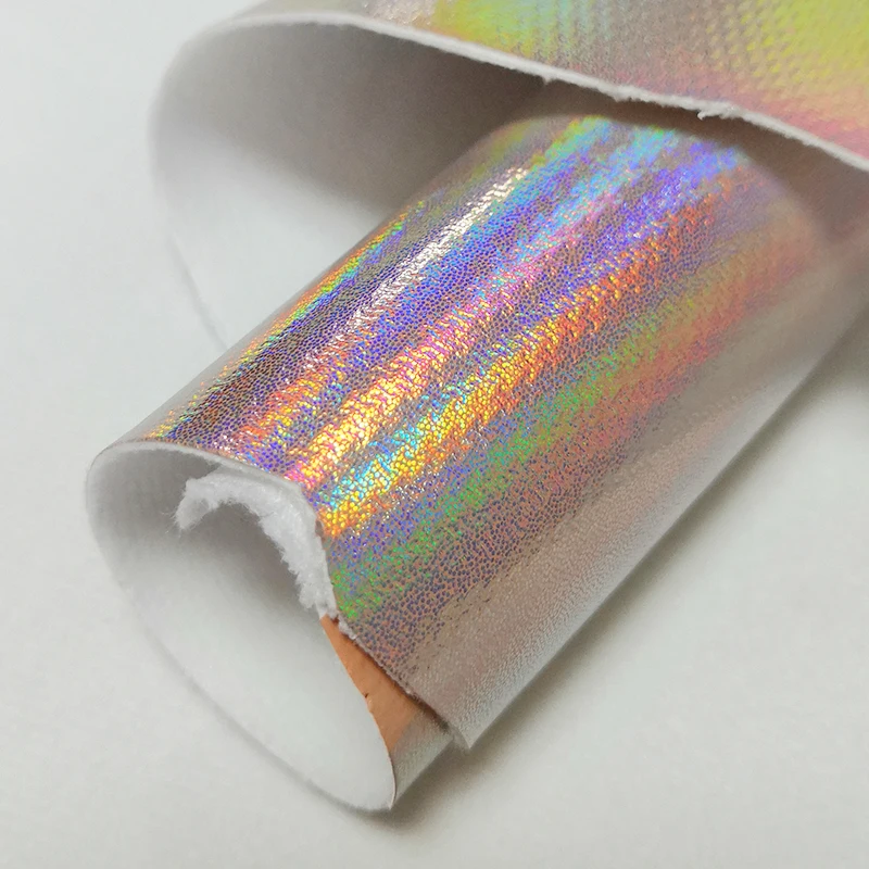 
Diy Glitter Faux Leather Manufacturer Synthetic Leatherette Laser Glitter Pu Pvc Vegan Leather For Shoes 