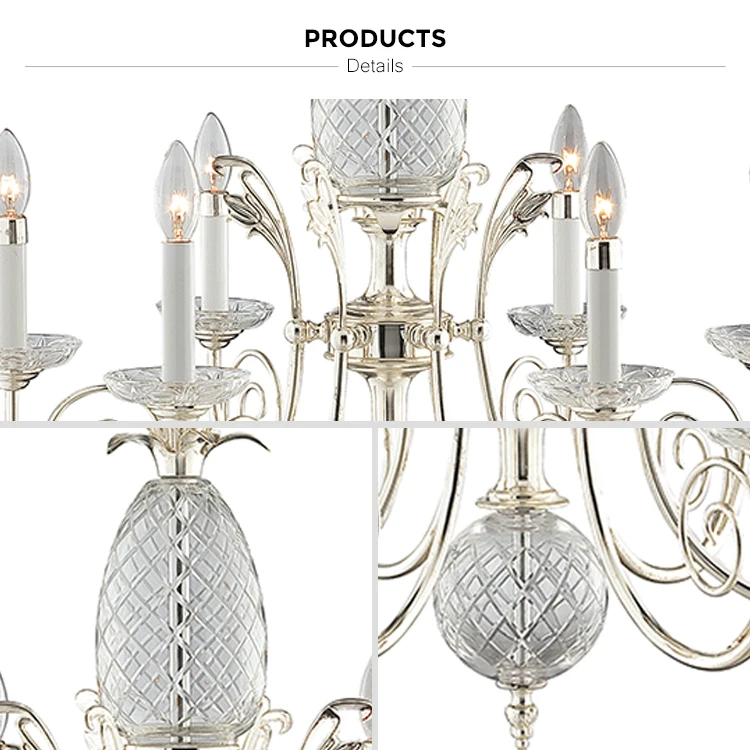 silver chandelier lighting