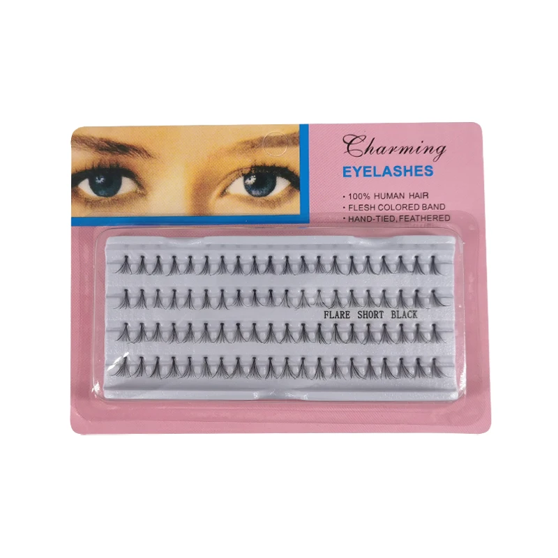 

Eyelashes Enlarge the Eye Lashes 3d Human Hair Eyelashes, Black