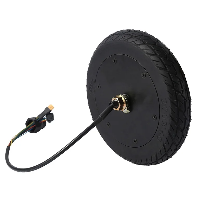 

8 inch 200*40 electric scooter wheel brushless hub motor, Black