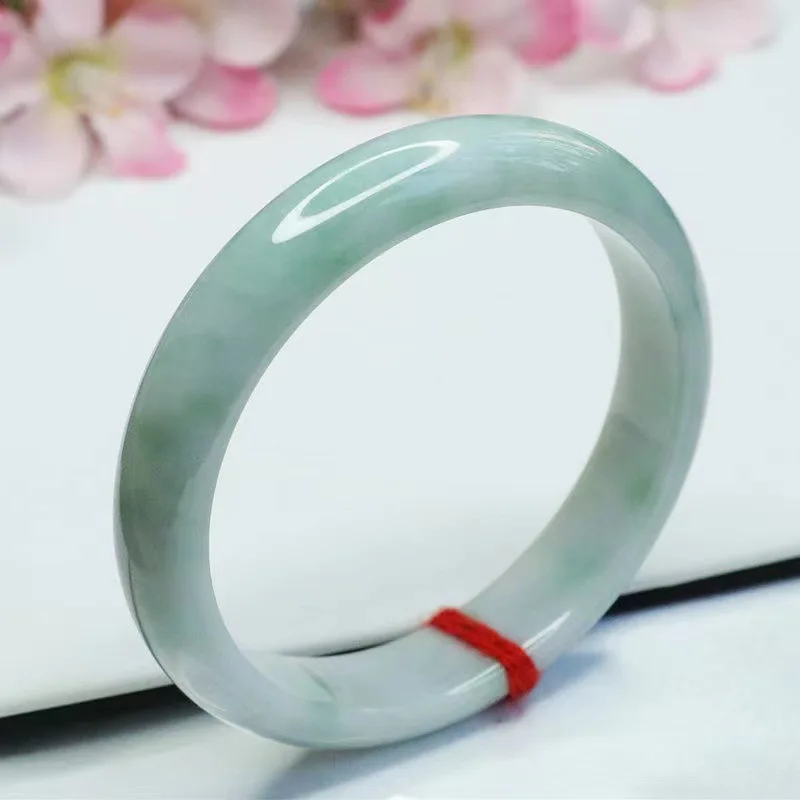 

Natural Emerald Bracelet Light Green Myanmar A Goods Jade Bracelet Jewelry Factory Delivery FC2080616
