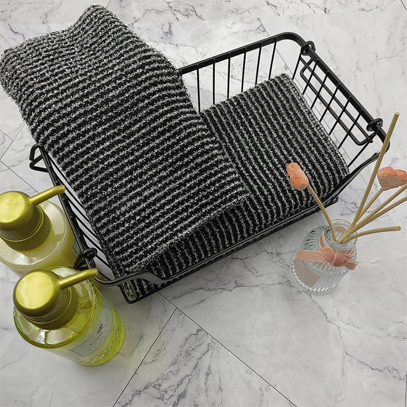 

Wholesale Bath Towel Body Washing Towel body wash towel with natural carbon