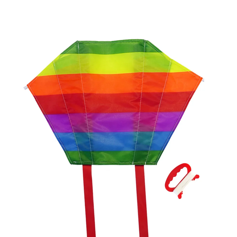 Mini Rainbow Pocket Kite For Children From Weifang Yuanfei Kite Factory