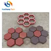 garden sidewalk mould Road interlock outdoor paving Cobblestone concrete mould