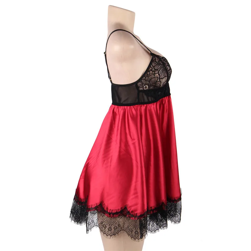 

Wholesale European and American midnight sexy nightdress night wear sexy women