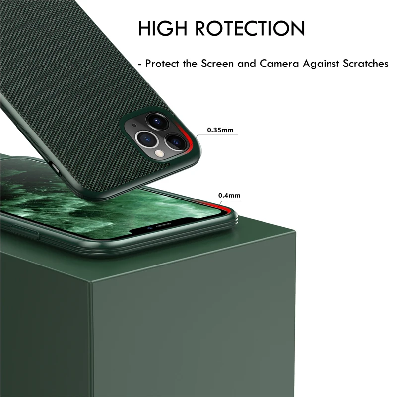 Unique Nylon Phone Case For Apple iPhone 11 Case Ballistic Nylon Shockproof Mobile Phone Cover Case For New iPhone 2019