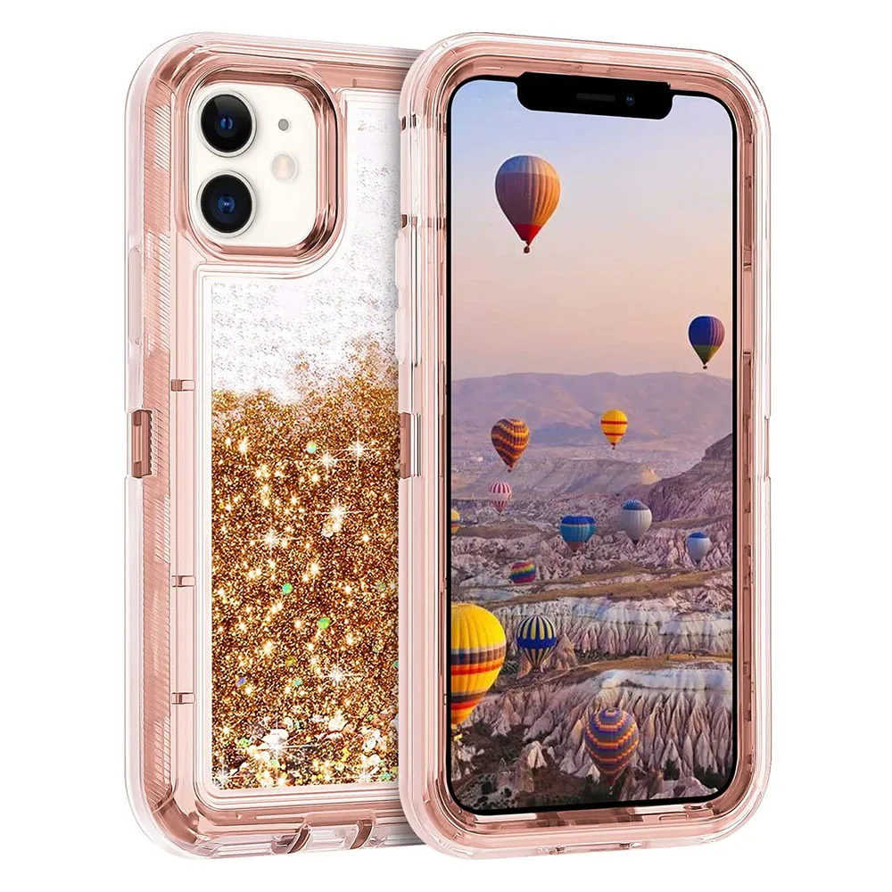 

Factory wholesale for iPhone 8 Plus Glitter Case Cute Bling Sparkle 3D Quicksand Shockproof Case for iPhone 11 Pro Max XR XS