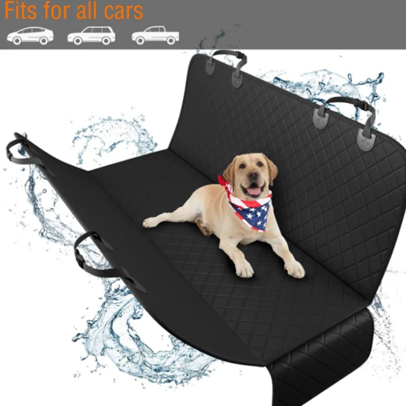 

oxford cloth waterproof pet dog car mat SUV hammock seat cover mat for dog, Black