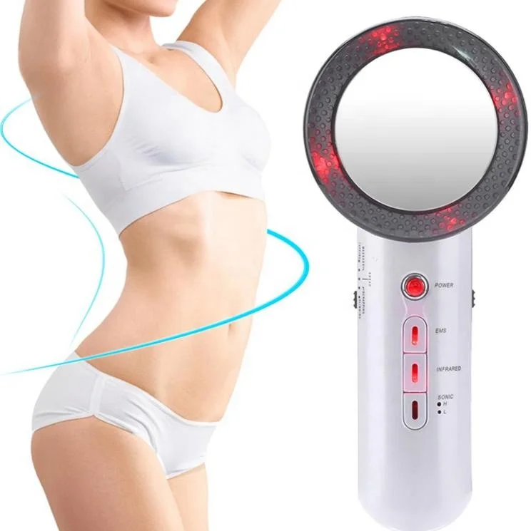 

Portable 3 in 1 Body Slimming Beauty Machine EMS Massager Sonic Burn Fat Machine for Body Shaping and Weight Loss