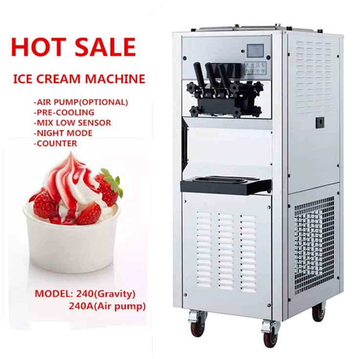 عالية الجودة رخيصة الثمن لينة خدمة الآيس آلة صنع الكريم 240 أ Buy Ice Cream Machin Ice Cream Making Machine Soft Icecream Machine Product On Alibaba Com